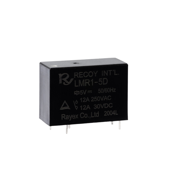 LMR1HA-48D Relais elektromagnetisch SPST-NO USpule 48VDC 16A/250VAC RAYEX ELE 